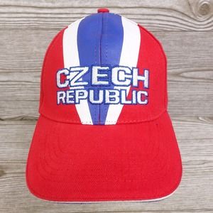 CZECH REPUBLIC TRAVEL TOURIST STRAPBACK BASEBALL HAT CAP NEW! NWT